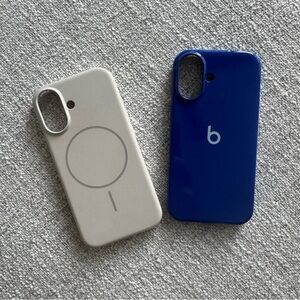 Two Authentic Beats Protective iPhone 16 Cases
